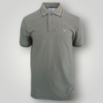 Polo Emporio Armani in Piquet Greige