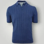 Polo Skipper Gran Sasso Blu in Seta