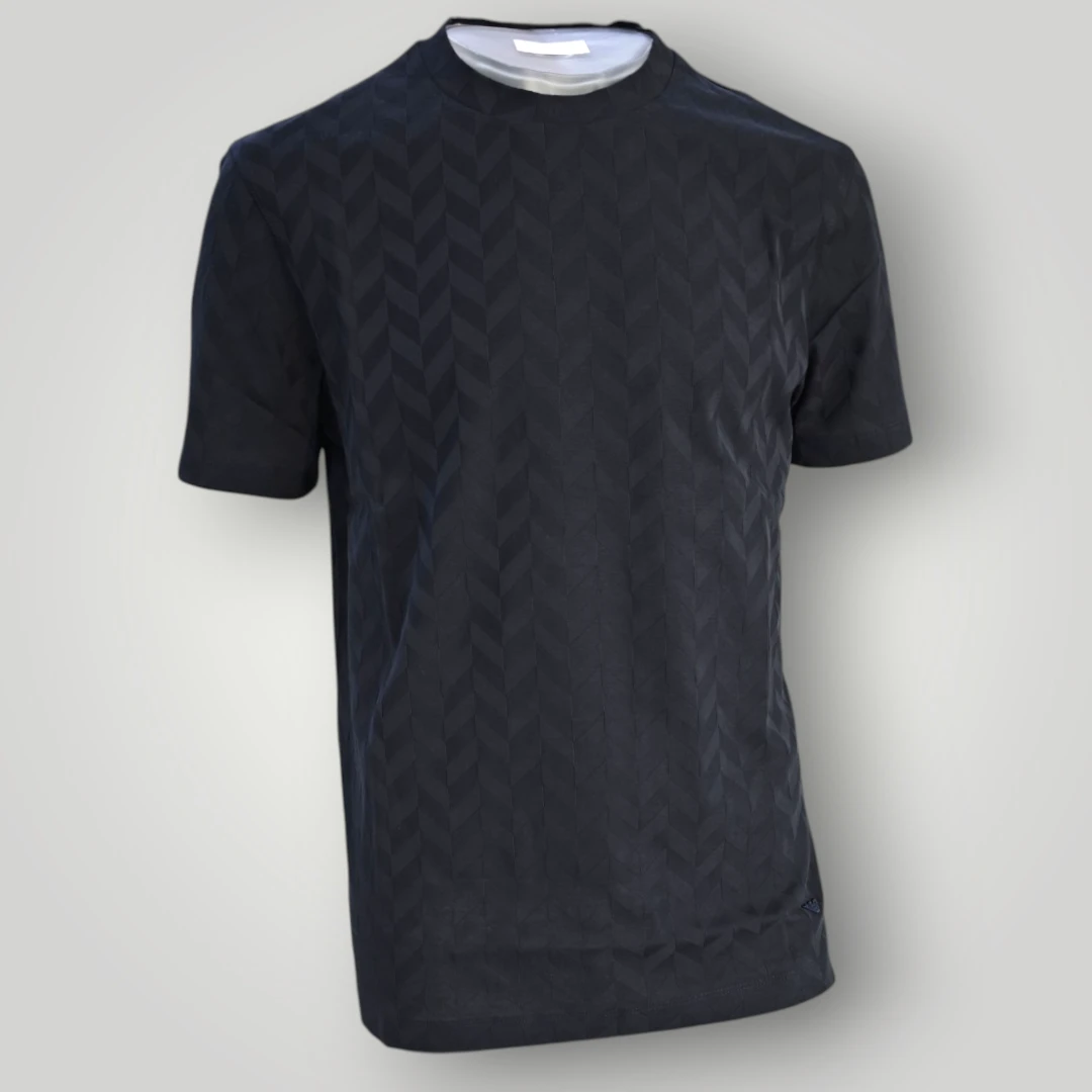 T-Shirt in Jersey Emporio Armani Blu Navy