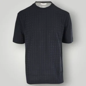 T-Shirt in Jersey Emporio Armani Blu Navy
