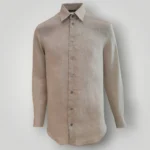 Camicia in Lino Emporio Armani Sabbia