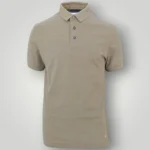 Polo Emporio Armani in Jacquard Noce