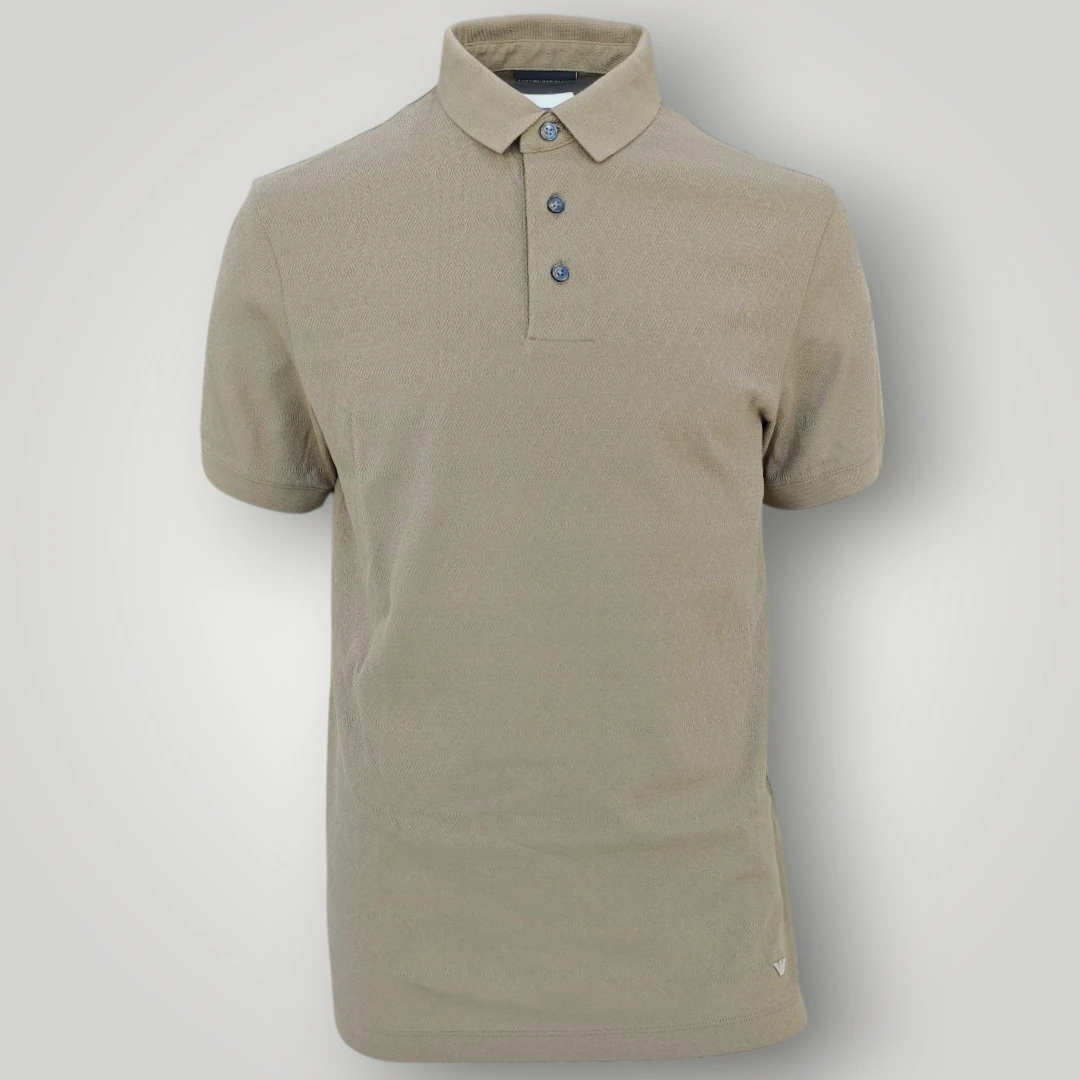 Polo Emporio Armani in Jersey Noce