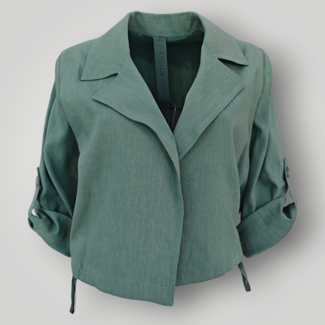 Giacca Marella Monochrome Palchi Verde - immagine 2