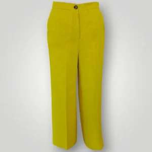 Pantalone in Lino Emme Marella Clava Senape