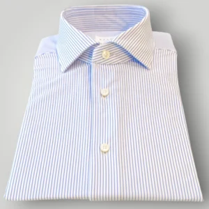 Camicia Xacus Active Tailor Righe Celeste