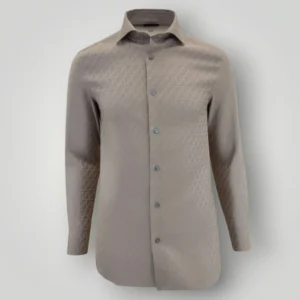Camicia Emporio Armani Tortora