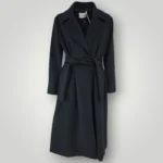 Cappotto in Panno Emme Marella Boero Nero