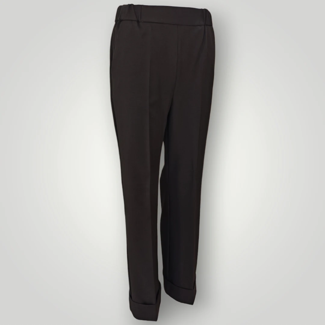 Pantalone Emme Marella Flirt Testa di Moro - immagine 2