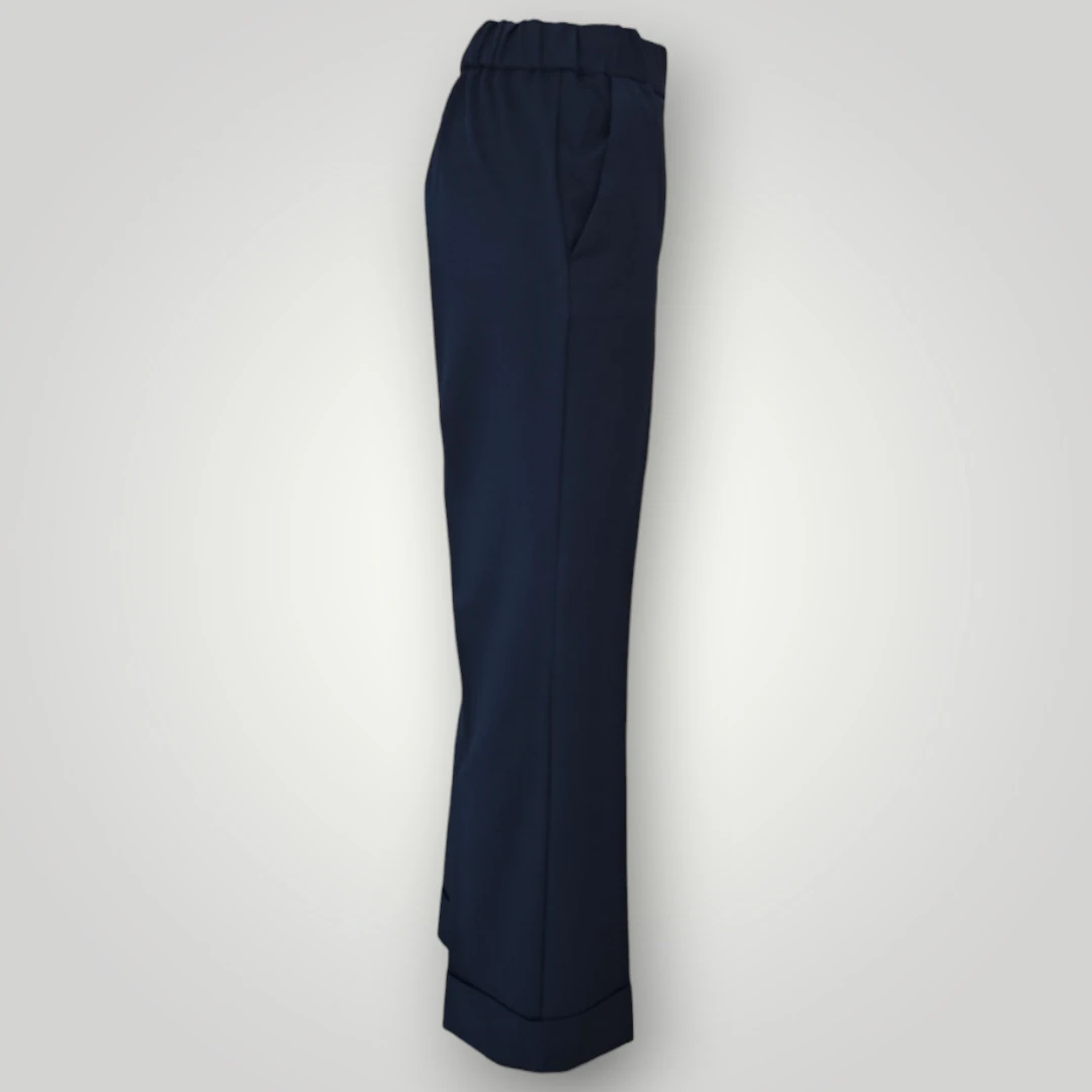 Pantalone Emme Marella Flirt Blu - immagine 3
