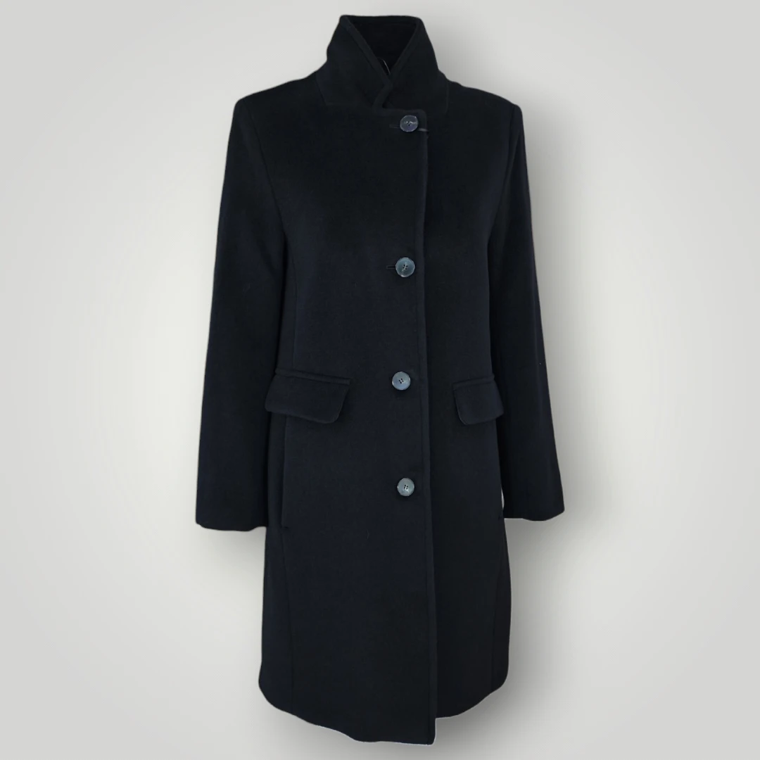 Cappotto Marella Pascia Nero - immagine 3