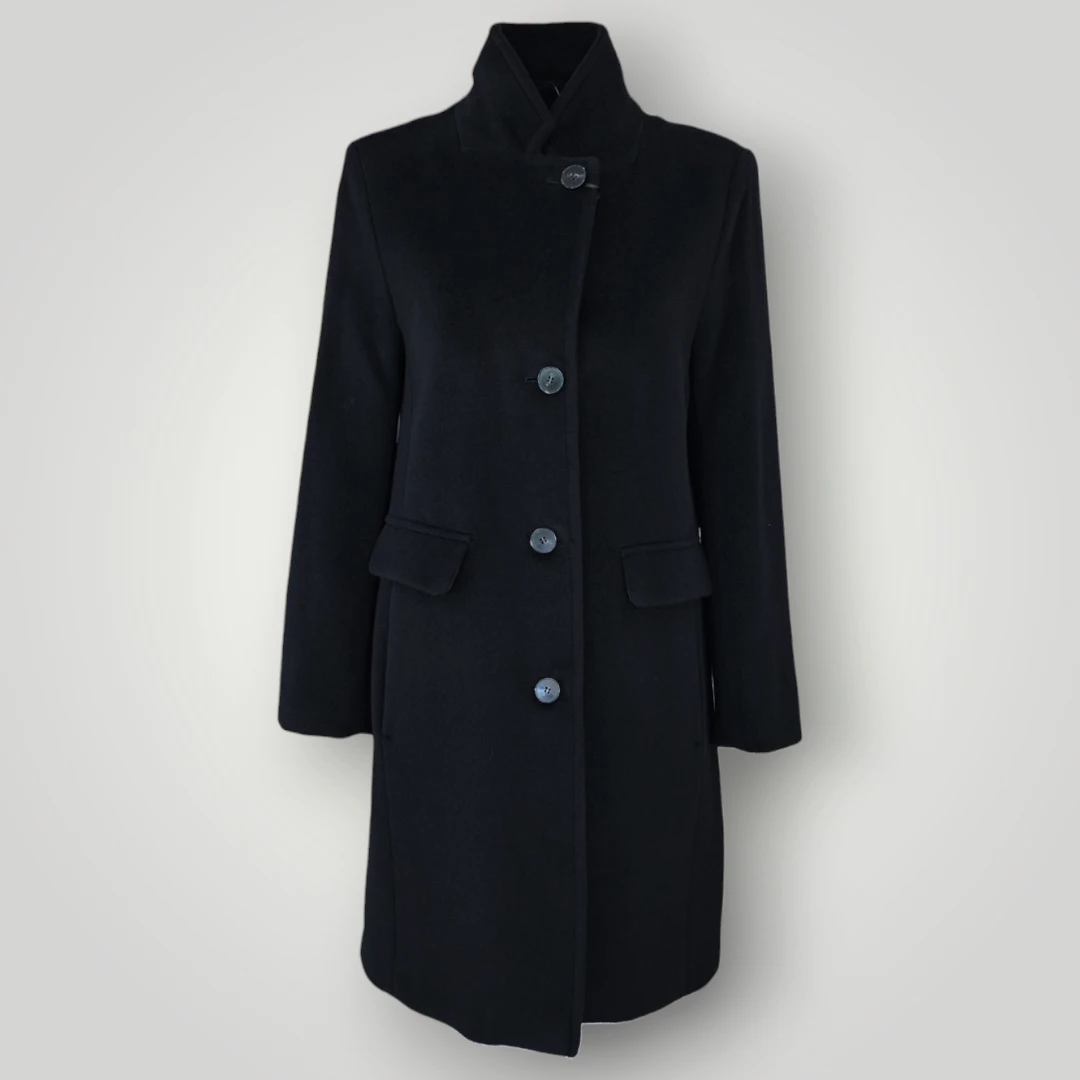Cappotto Marella Pascia Nero - immagine 2