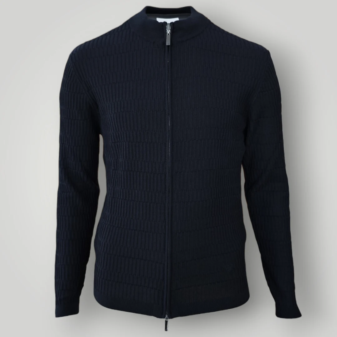 Cardigan Emporio Armani Blu Navy