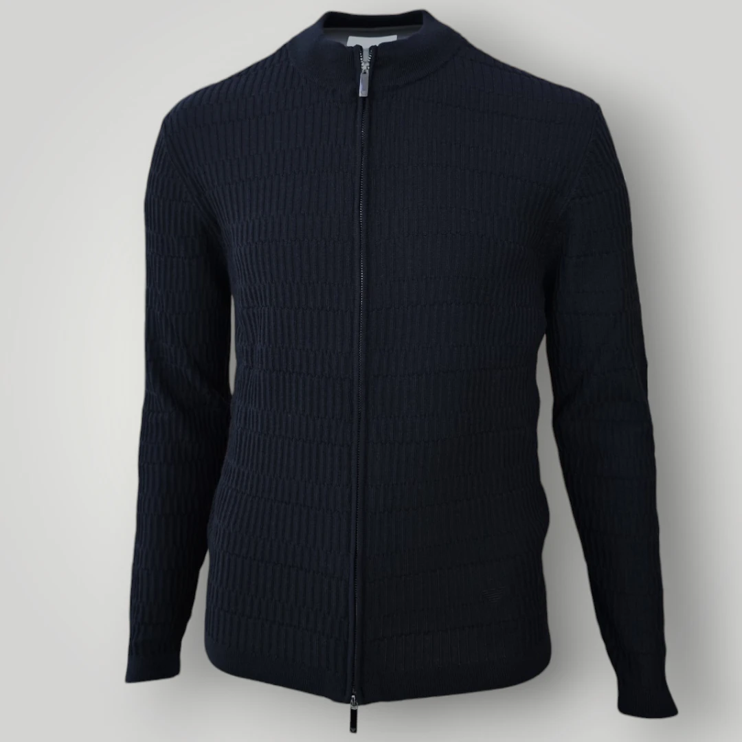 Cardigan Emporio Armani Blu Navy - immagine 3
