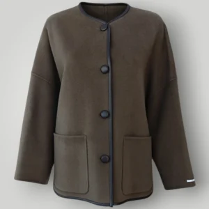 Giaccone Marella Sport Satira Marrone